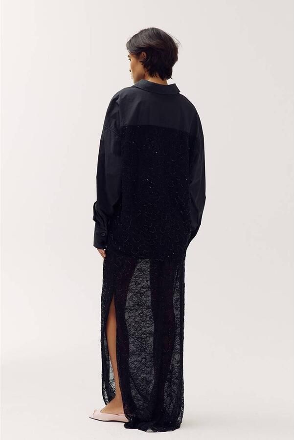 HARPER & YVE blouse met glitters zwart - Foto 2