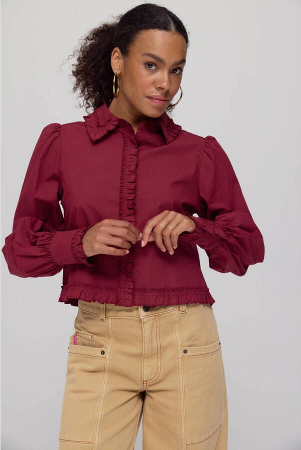 HARPER & YVE Dames Blouses Ellie-ls Rood - Foto 7