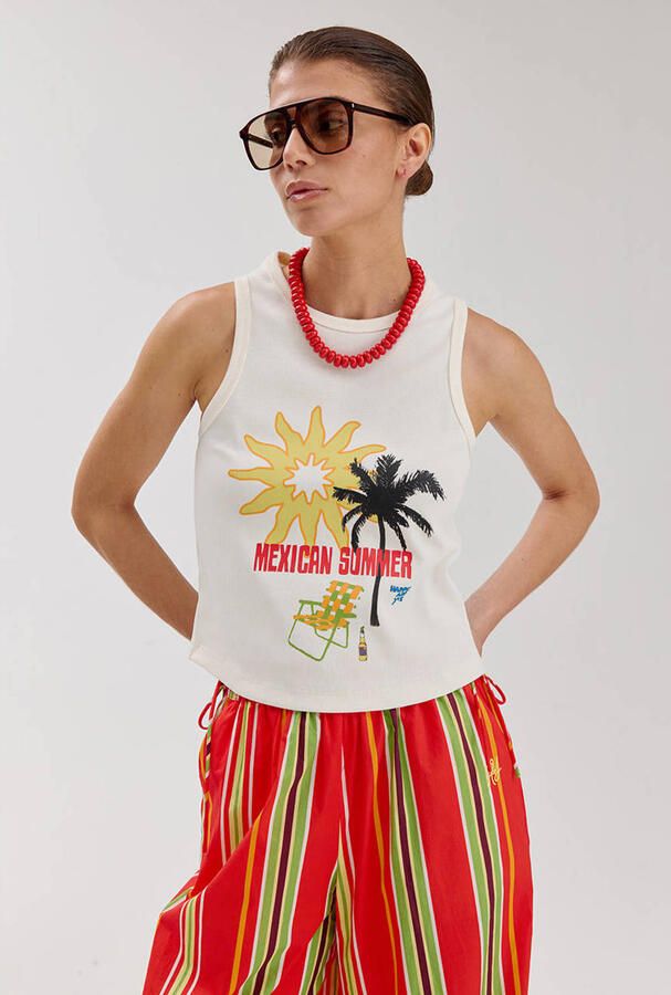 HARPER & YVE cropped top wit