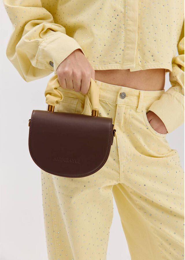 HARPER & YVE crossbody tas Jace donkerbruin - Foto 2