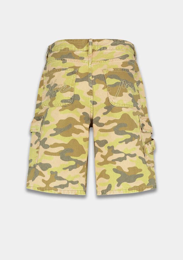 HARPER & YVE denim regular waist camouflage short groen - Foto 2