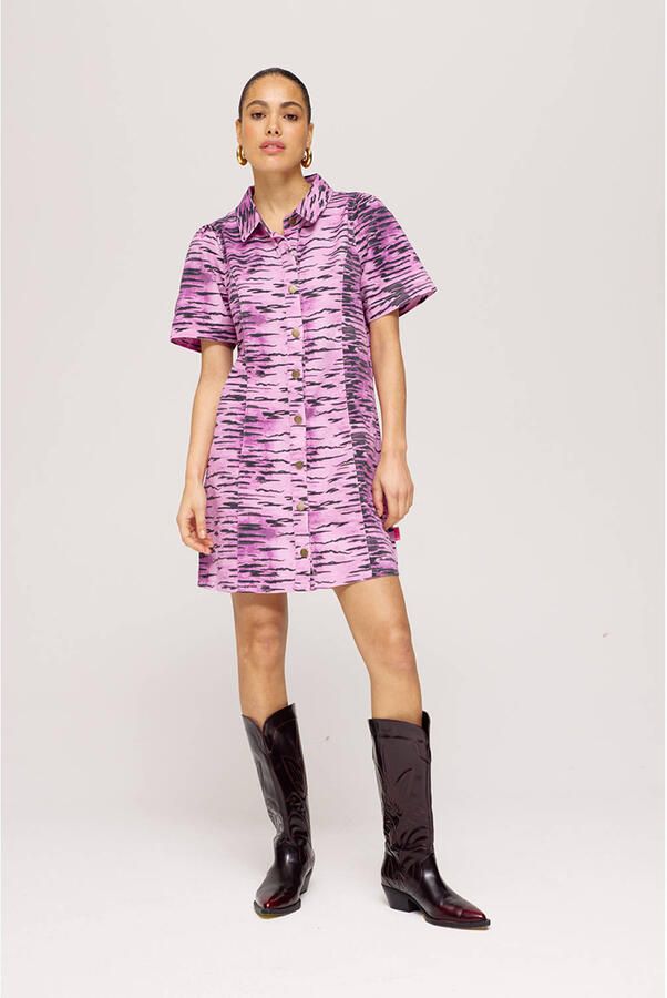 HARPER & YVE Dames Jurken Sarah-dr Paars - Foto 5