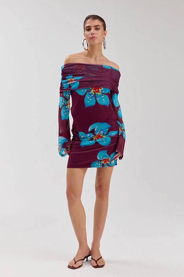 HARPER & YVE Dames Tops & T-shirts Jesse-ls Bordeaux - Foto 6
