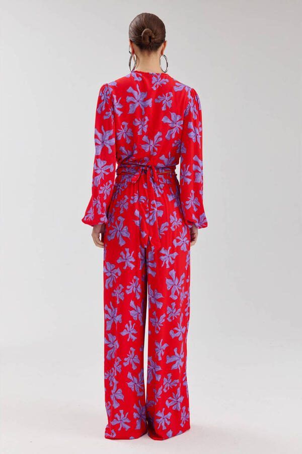 HARPER & YVE Dames Blouses Flora-ls Rood - Foto 7
