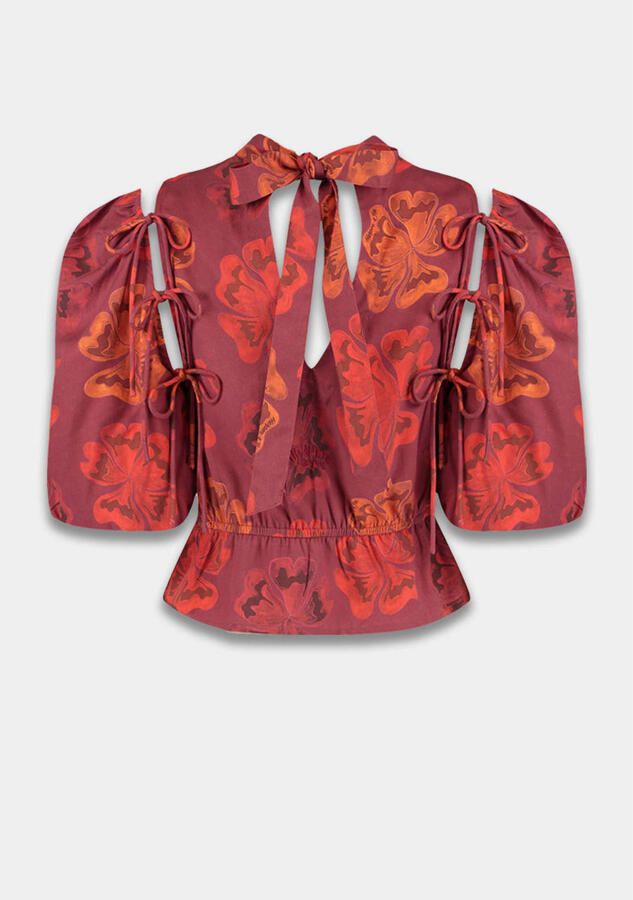 HARPER & YVE Dames Tops & T-shirts Jacey-ss 401 Bordeaux - Foto 6