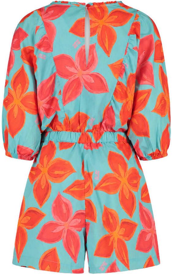 HARPER & YVE gebloemde playsuit blauw - Foto 3