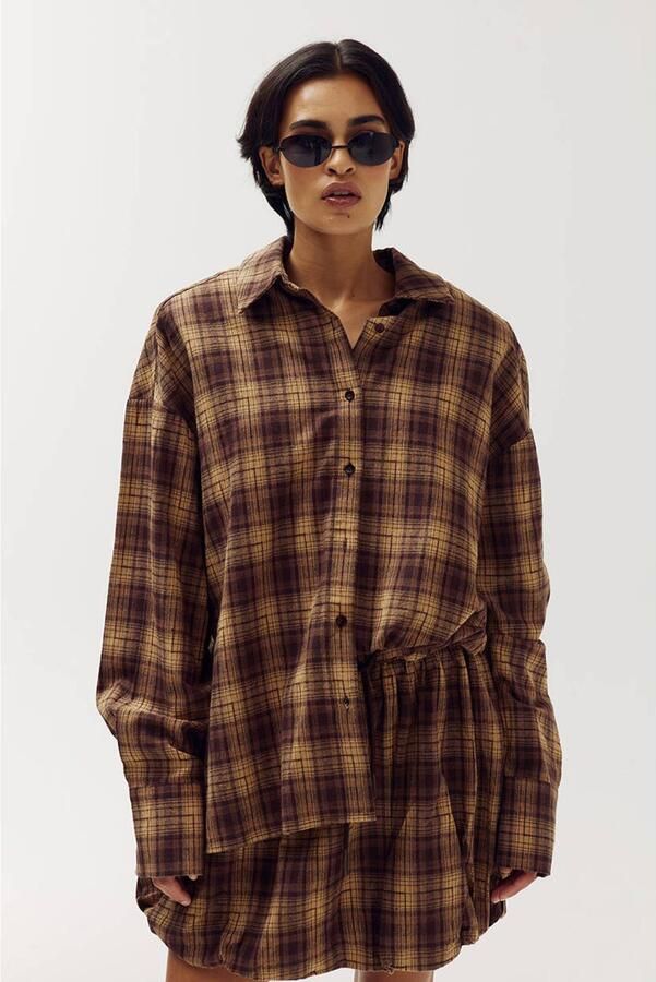HARPER & YVE Dames Blouses Kim-ls Bruin - Foto 5