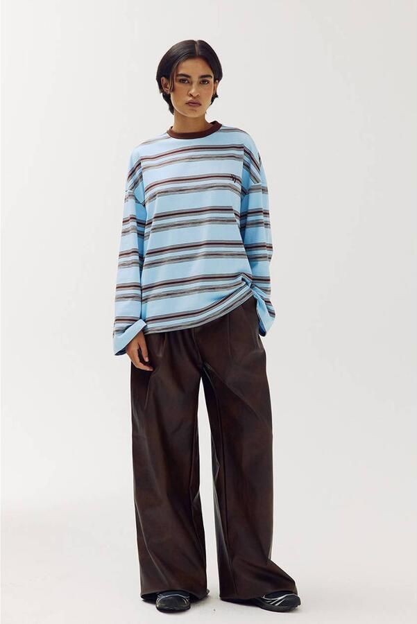 HARPER & YVE Dames Tops & T-shirts Tommy-ls Lichtblauw - Foto 7