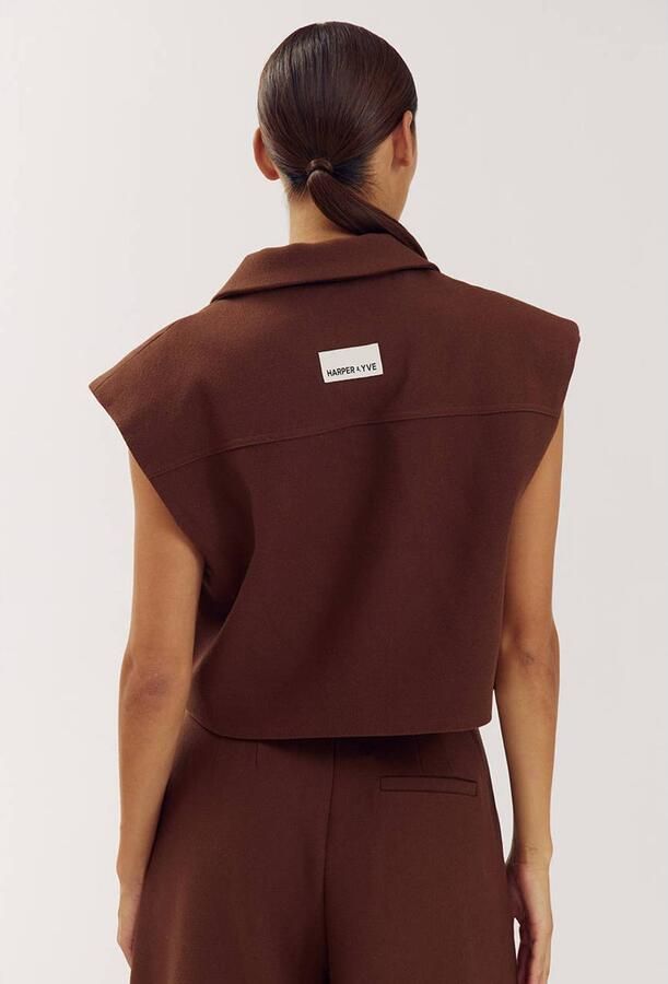 HARPER & YVE gilet bruin - Foto 2