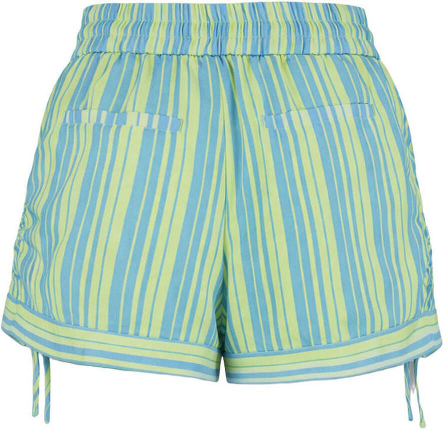 HARPER & YVE high waist gestreepte casual short blauw - Foto 6