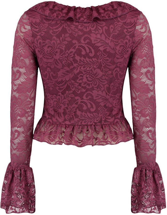 HARPER & YVE Dames Blouses Jaden-ls Bordeaux - Foto 6