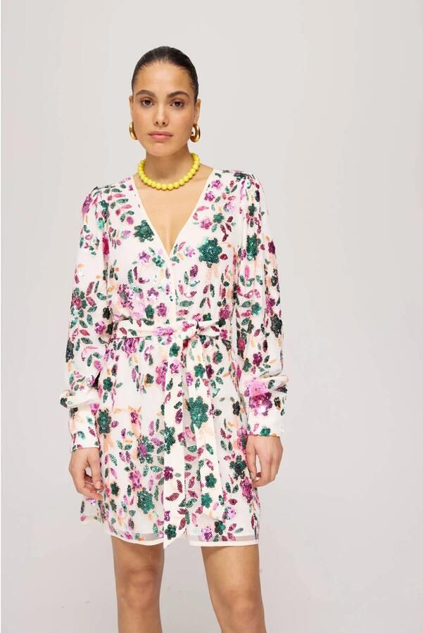 HARPER & YVE korte jurk met pailletten multi - Foto 6