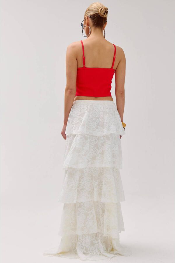 HARPER & YVE maxi rok ecru - Foto 2