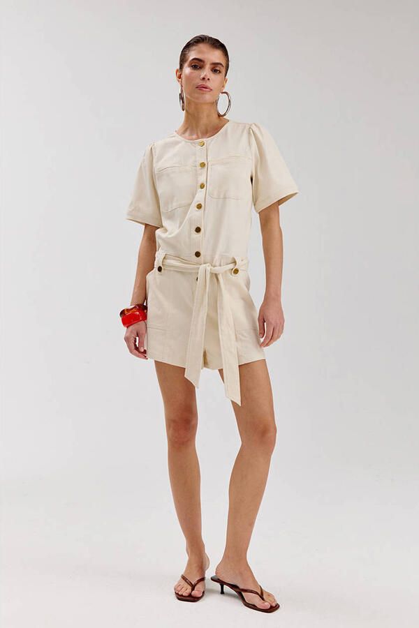 HARPER & YVE Dames Jumpsuits Yael-js Ecru - Foto 7