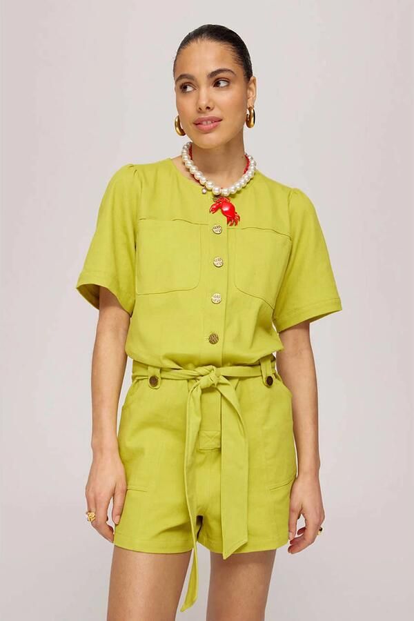 HARPER & YVE playsuit limegroen