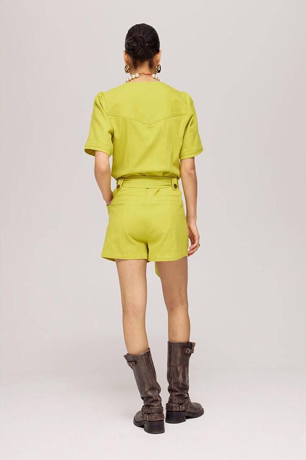 HARPER & YVE playsuit limegroen - Foto 3