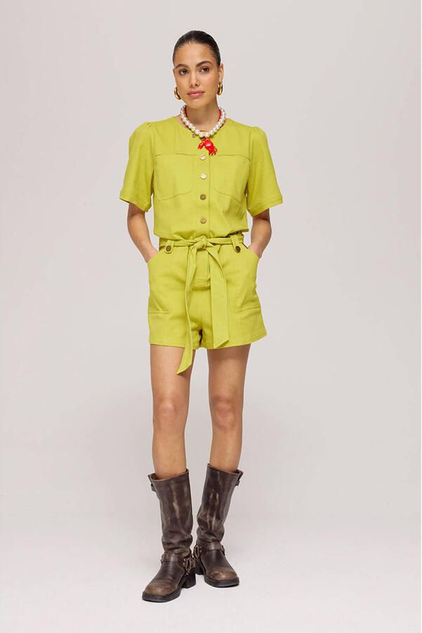 HARPER & YVE playsuit limegroen - Foto 2