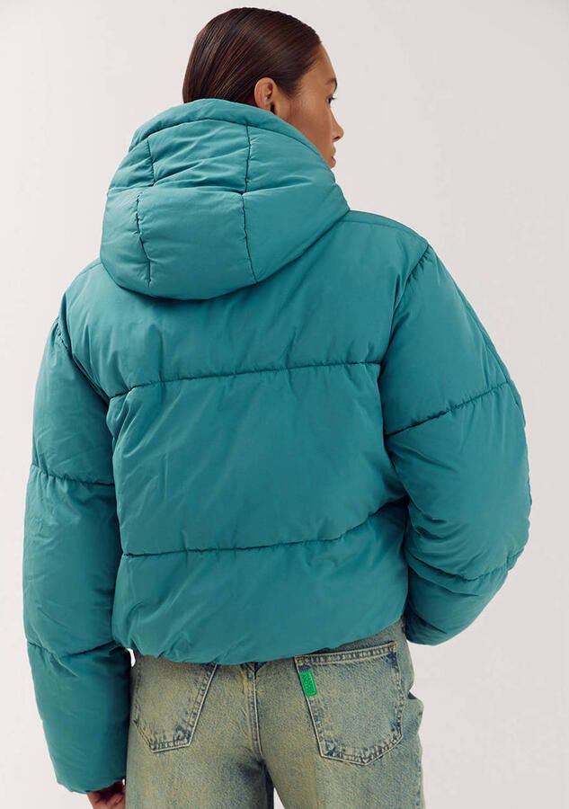 HARPER & YVE quilted pufferjas blauw - Foto 2