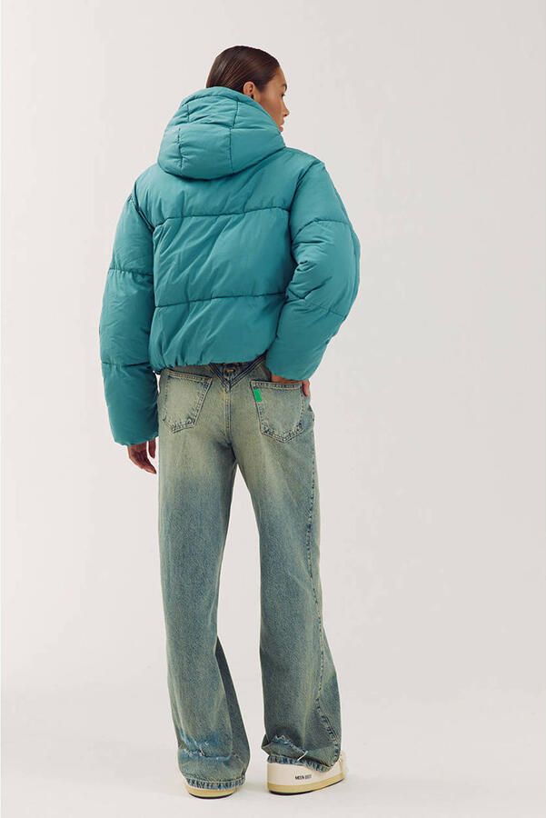 HARPER & YVE quilted pufferjas blauw - Foto 3