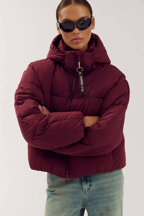 HARPER & YVE Dames Jassen Ibby-ja Bordeaux