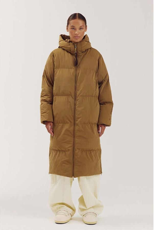 HARPER & YVE quilted winterjas olijfgroen