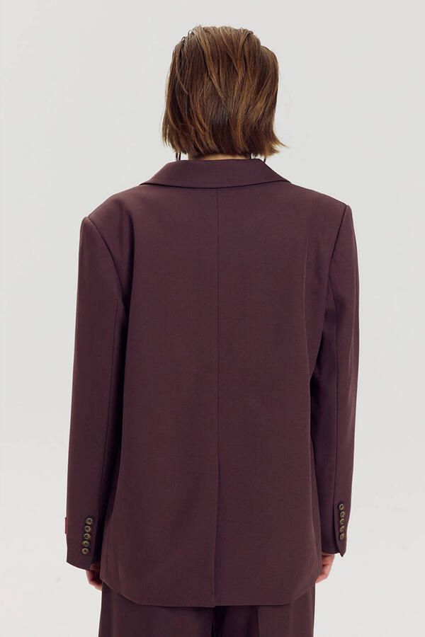 HARPER & YVE regular blazer donkerpaars - Foto 3