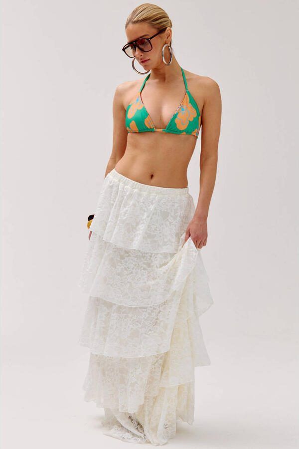HARPER & YVE reversible voorgevormde triangel bikinitop oranje - Foto 3