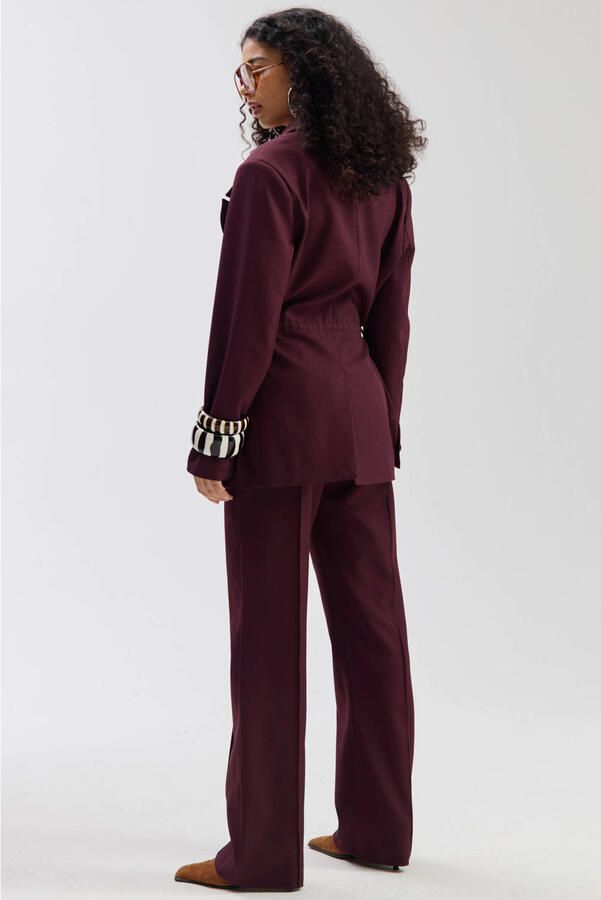 HARPER & YVE getailleerde blazer roodbruin - Foto 3