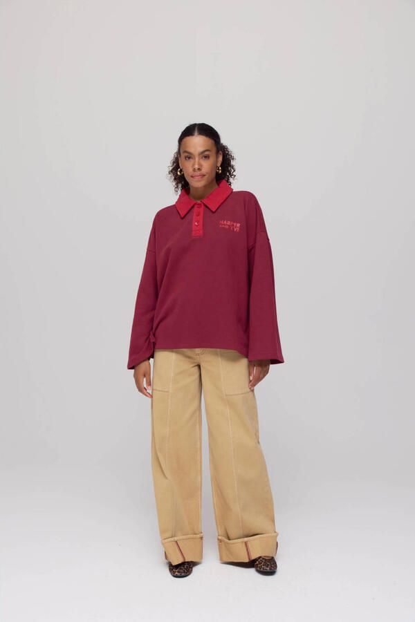 HARPER & YVE Dames Tops & T-shirts Pollie-ju Rood - Foto 5