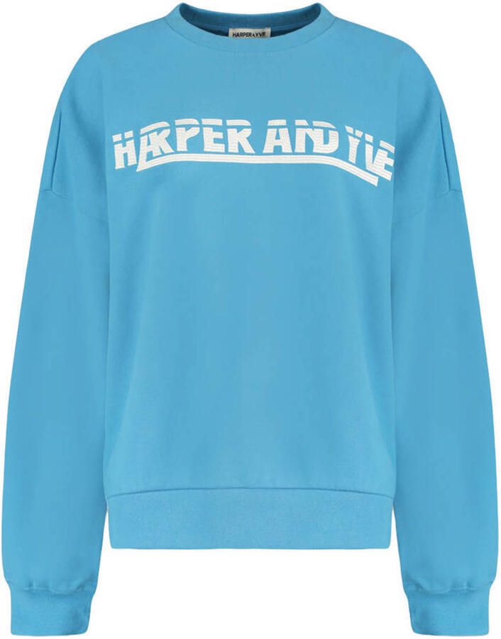 HARPER & YVE sweater lichtblauw - Foto 2
