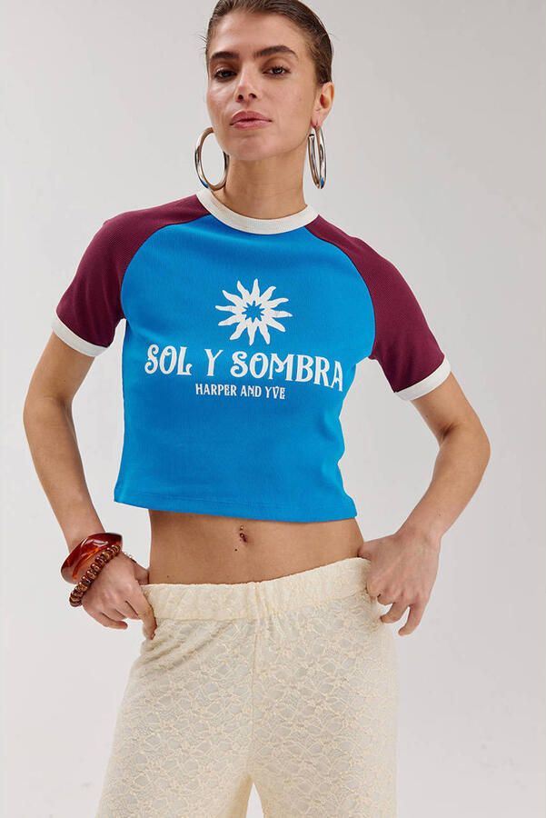 HARPER & YVE T-shirt blauw