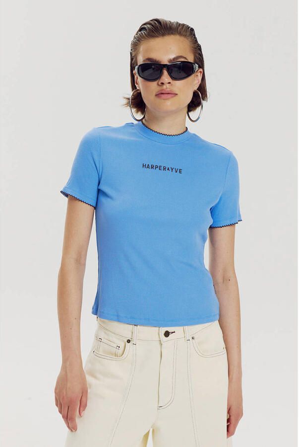 HARPER & YVE T-shirt blauw