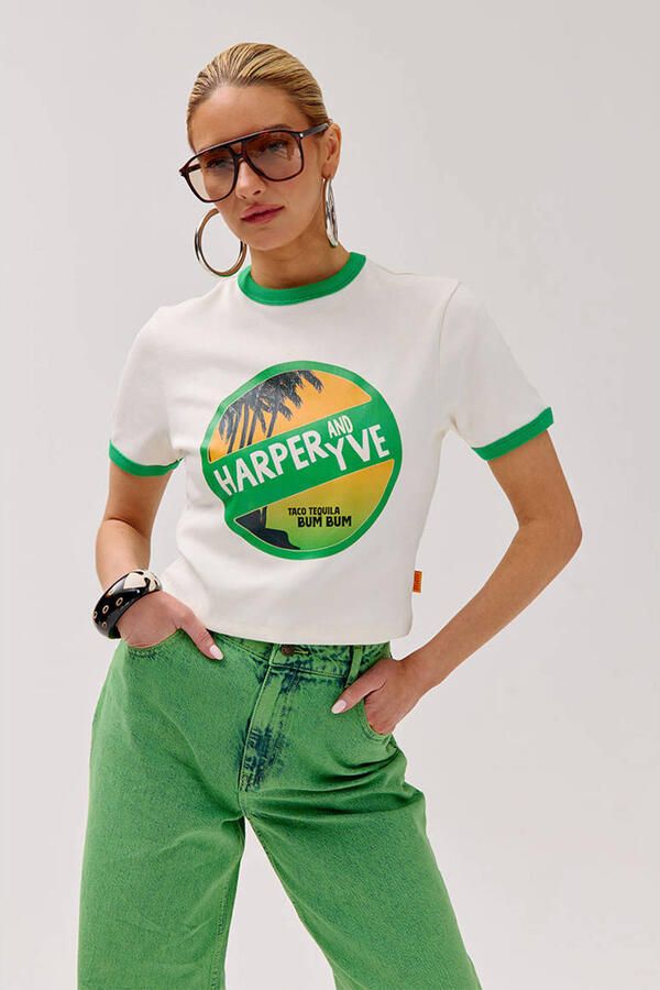 HARPER & YVE T-shirt ecru