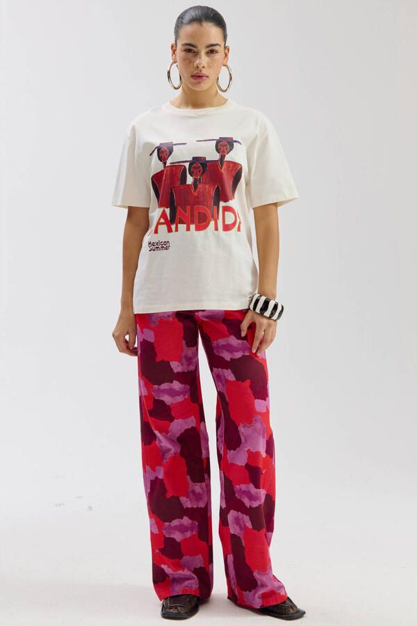 HARPER & YVE Dames Tops & T-shirts Bandida-ss Ecru - Foto 7
