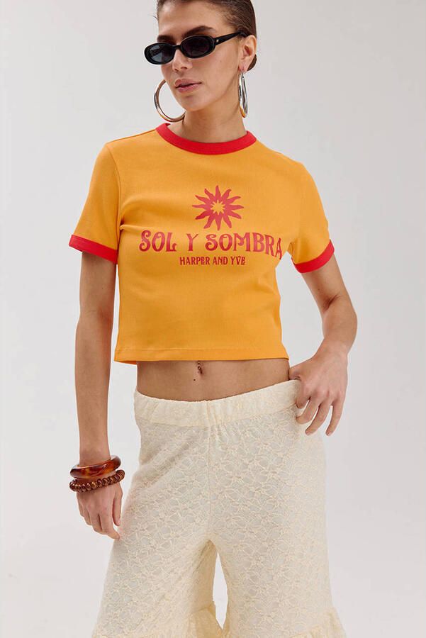 HARPER & YVE T-shirt oranje