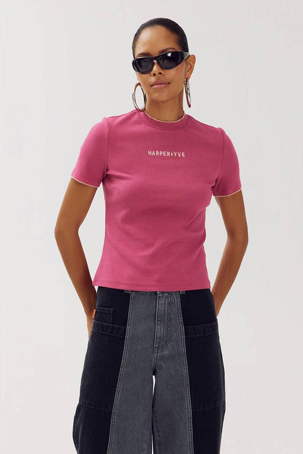 HARPER & YVE T-shirt roze