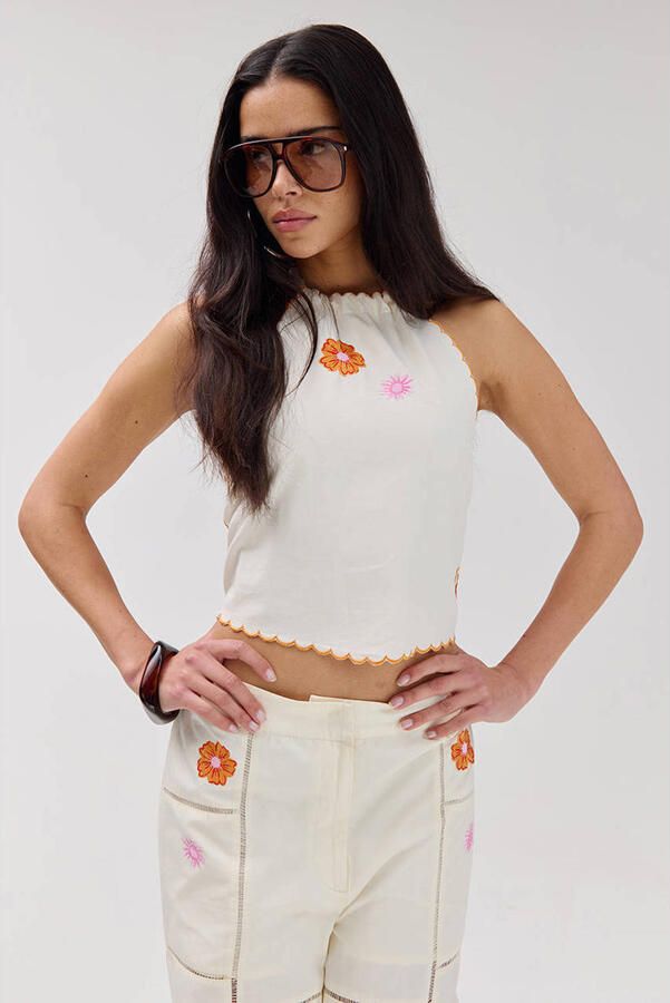 HARPER & YVE top ecru