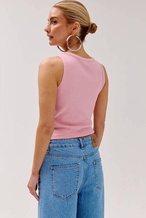 HARPER & YVE Dames Tops & T-shirts Yenn-ss Roze - Foto 6
