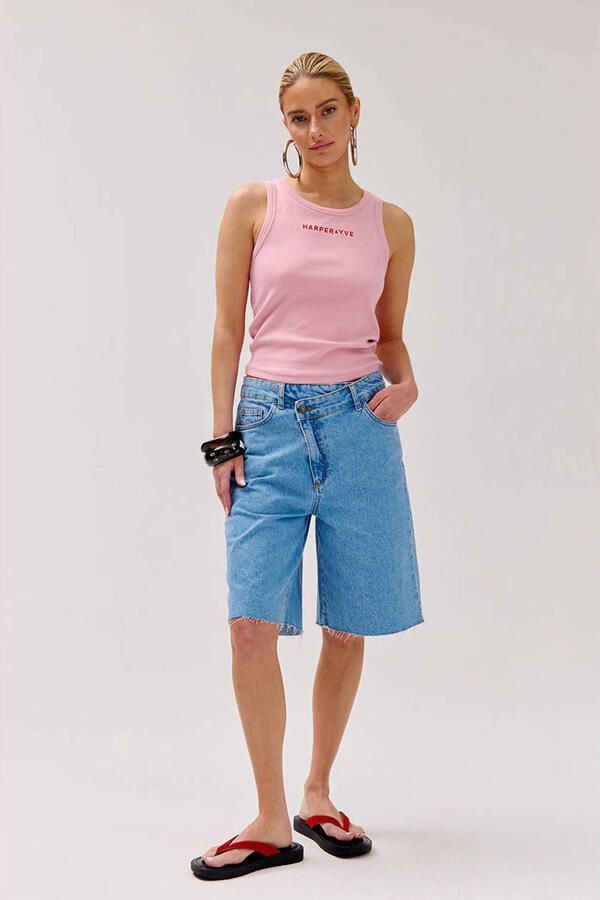 HARPER & YVE Dames Tops & T-shirts Yenn-ss Roze - Foto 7