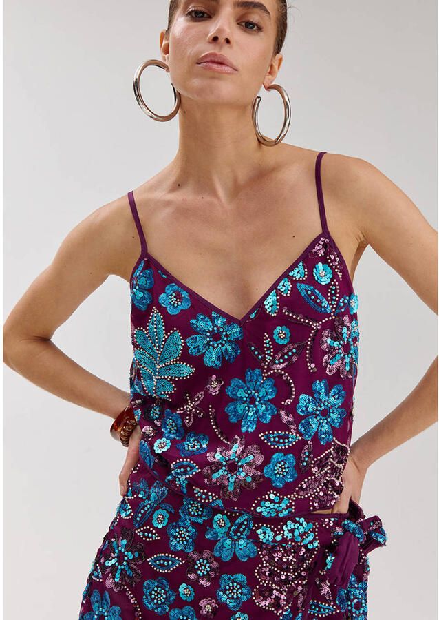 HARPER & YVE Dames Tops & T-shirts Romy-ss Paars - Foto 5