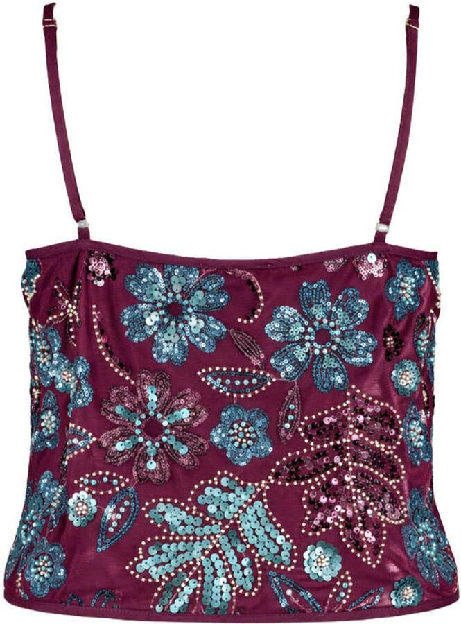 HARPER & YVE Dames Tops & T-shirts Romy-ss Paars - Foto 6