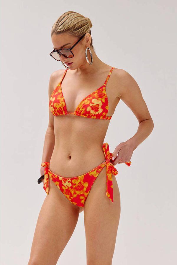 HARPER & YVE voorgevormde triangel bikinitop Lexie oranje geel - Foto 3