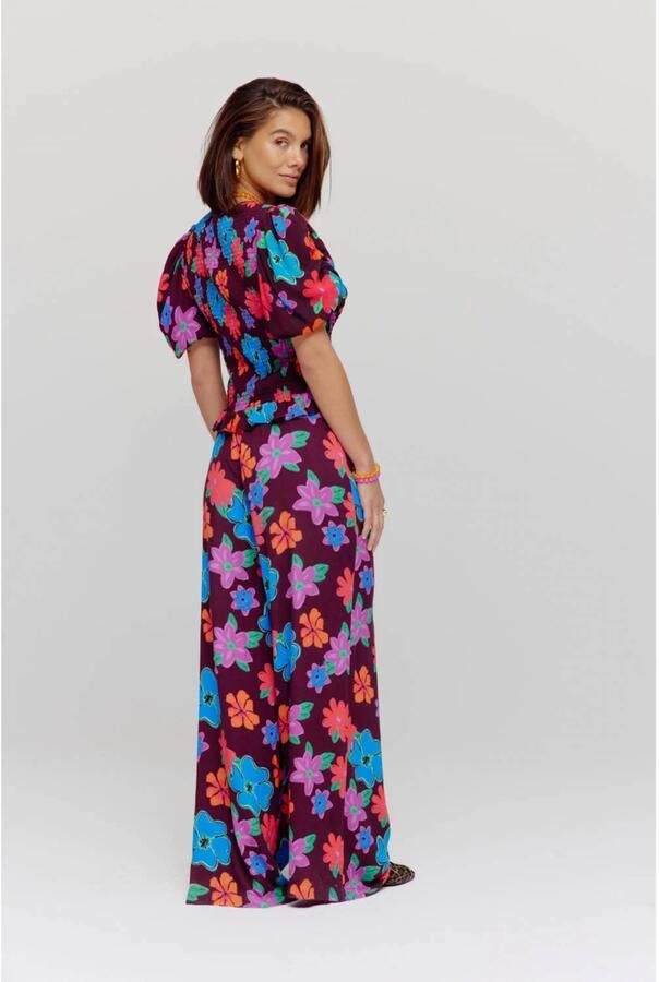 HARPER & YVE wide leg high waist broek multi - Foto 6