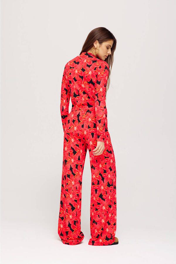 Harper & Yve Jane-Pa Stijlvolle Broek Ss25T102 Red Dames - Foto 2