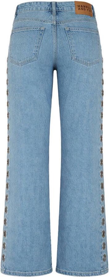 HARPER & YVE wide leg jeans light blue denim - Foto 3