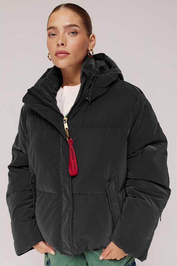 HARPER & YVE winterjas zwart