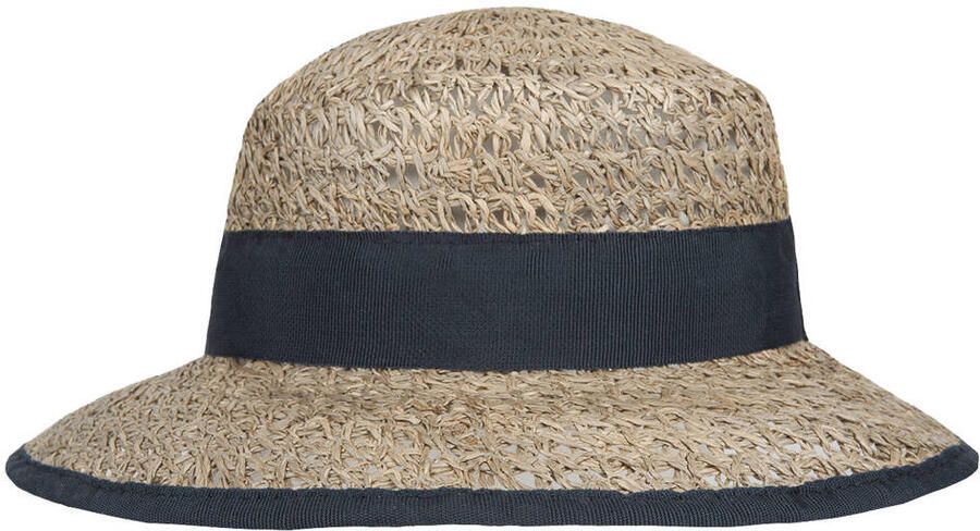 HATLAND zonnehoed Loren naturel donkerblauw