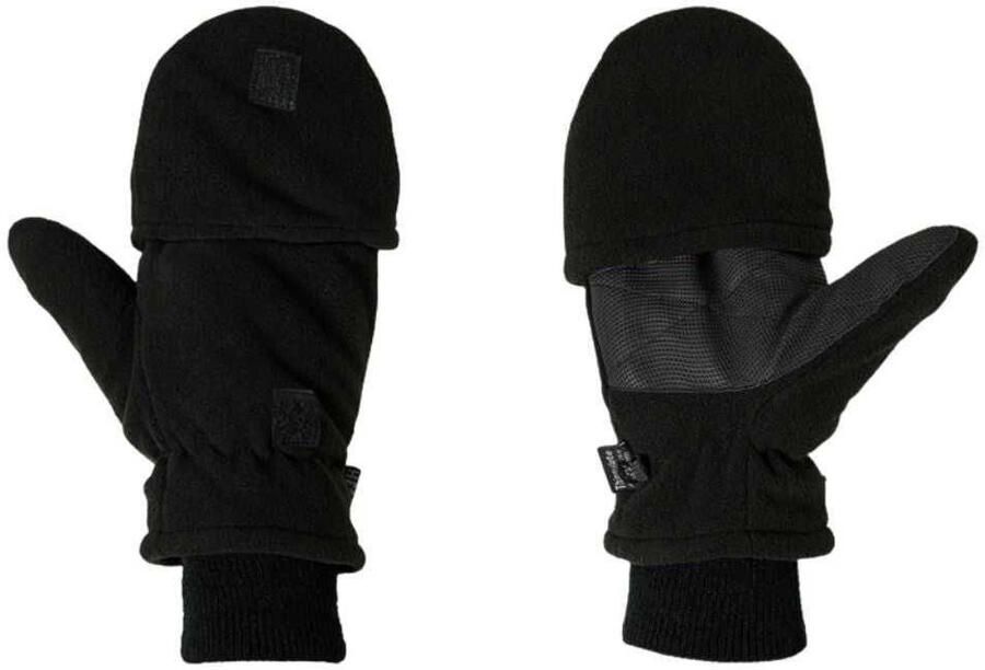 Heatkeeper Thermo Handschoenen fingertop Zwart 2-Paar