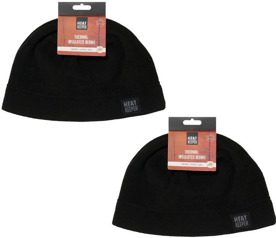Heatkeeper thermo muts set van 2 zwart Polyester Effen 9-12 jaar - Foto 2