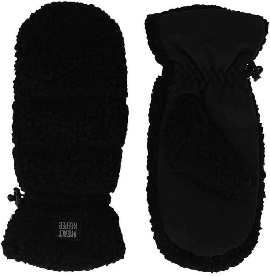 Heatkeeper Thermo wanten Teddy Zwart - Foto 2